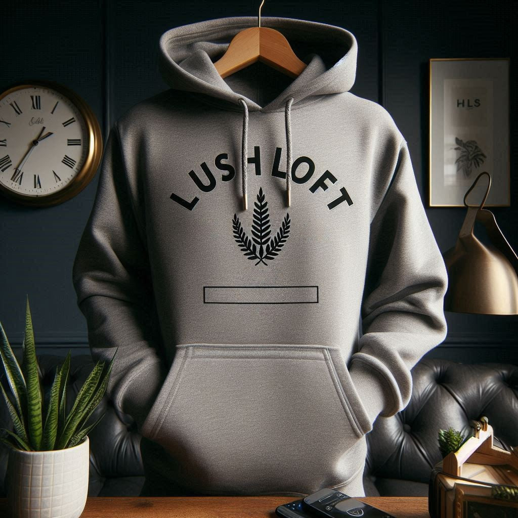 LushLoft Premium Grey Hoodie 🌟