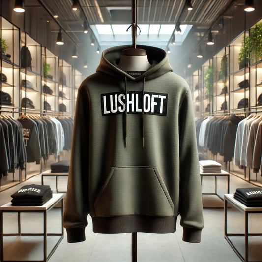 LushLoft Olive Signature Hoodie